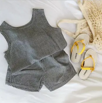 2020 New Style Girls Boys 2 PCS Set Striped Vest+ Shorts Summer Kids Girls Suits 2-7Years
2020 New Style Girls Boys 2 PCS Set Striped Vest+ Shorts Summer Kids Girls Suits 2-7Years