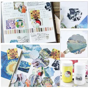 46Pcs/Set Diary Paper Label Small Painting Stationery Stickers Scrapbooking Flakes Cute Office School Supplies 20
46Pcs/Set Diary Paper Label Small Painting Stationery Stickers Scrapbooking Flakes Cute Office School Supplies 20