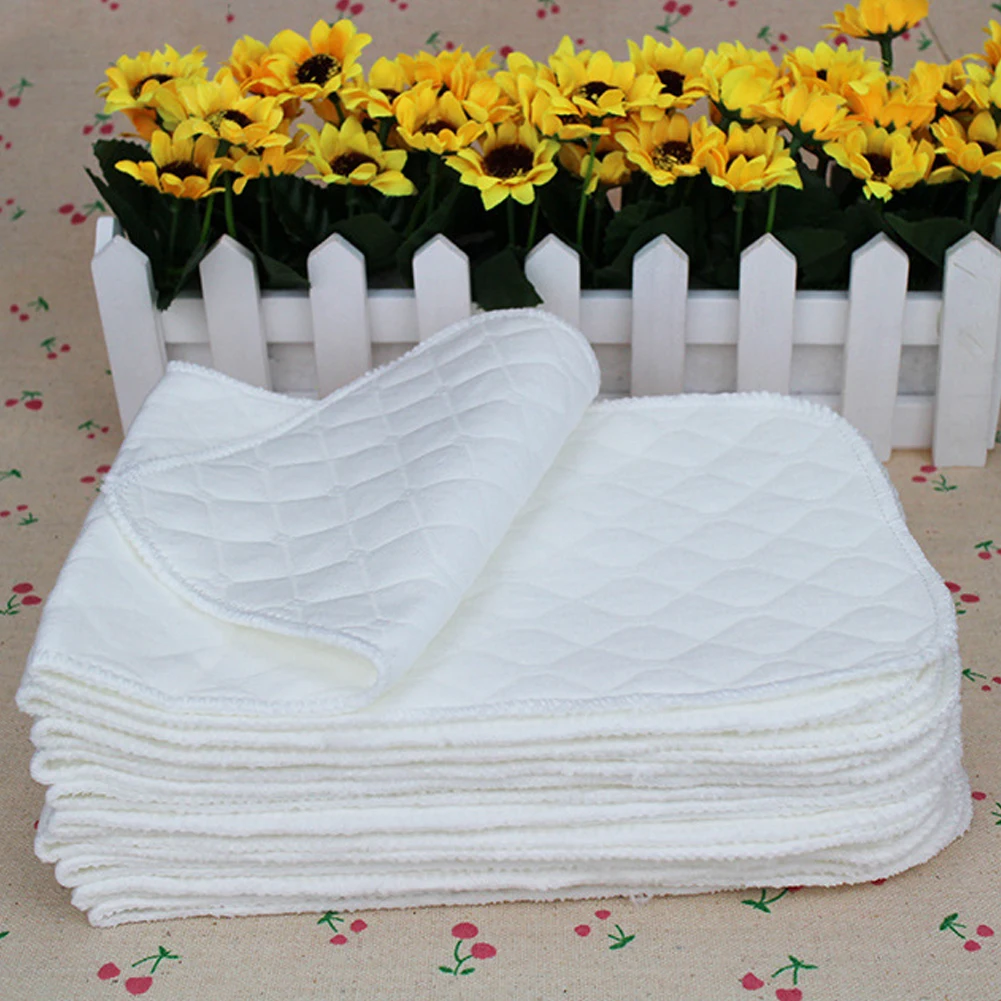 1Pc Reusable Newborns Nappies Cloth Diapers Baby Diapers Inserts 3 Layers Water Absorbent Ecological Cotton Soft Nappy Liners
1Pc Reusable Newborns Nappies Cloth Diapers Baby Diapers Inserts 3 Layers Water Absorbent Ecological Cotton Soft Nappy Liners
