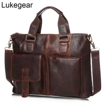 Lukegear Mens Messenger Bags Genuine Leather Briefcases Handmade Cowhide Laptop Packs
Lukegear Mens Messenger Bags Genuine Leather Briefcases Handmade Cowhide Laptop Packs