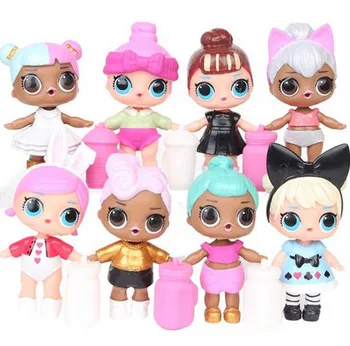 L.O.L SURPRISE! 8pcs/set New Generate II Ornaments Surprise Doll poupee loling Children Toy Kids funny DIY toy Princess Doll
L.O.L SURPRISE! 8pcs/set New Generate II Ornaments Surprise Doll poupee loling Children Toy Kids funny DIY toy Princess Doll
