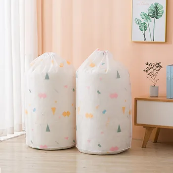 2 Pack Foldable Quilt Storage Bags Under Bed Storage College Carrying Bag for Bedding Comforters Blanket Clothes Organizer Bag