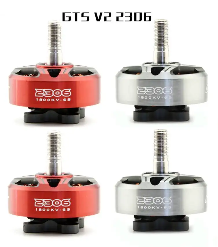 4PCS RCINPOWER GTS2306 V2 1800KV 2500KV 2750KV 3-5S Brushless Motor For RC Models Multicopter Frame Props Part Accs
4PCS RCINPOWER GTS2306 V2 1800KV 2500KV 2750KV 3-5S Brushless Motor For RC Models Multicopter Frame Props Part Accs