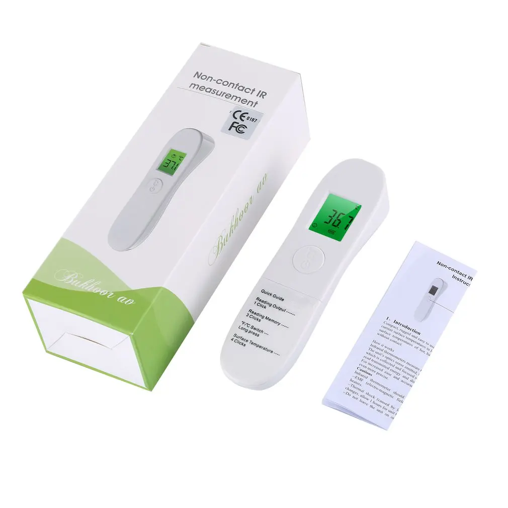 Handheld Portable Non-Contact Infrared Thermometer High Precision Thermometer Temperature Meter Tool LCD memory function
Handheld Portable Non-Contact Infrared Thermometer High Precision Thermometer Temperature Meter Tool LCD memory function