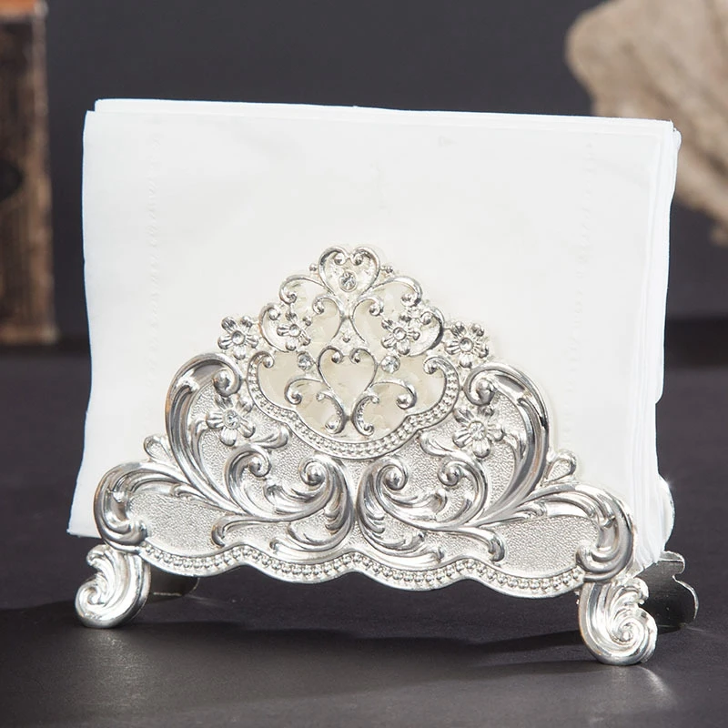 Europe Style Table Tissue Holder Napkin Rack Stand Metal Art Craft Home Decoration Hotel Restaurant Desktop Cafe Ornaments Gift
Europe Style Table Tissue Holder Napkin Rack Stand Metal Art Craft Home Decoration Hotel Restaurant Desktop Cafe Ornaments Gift