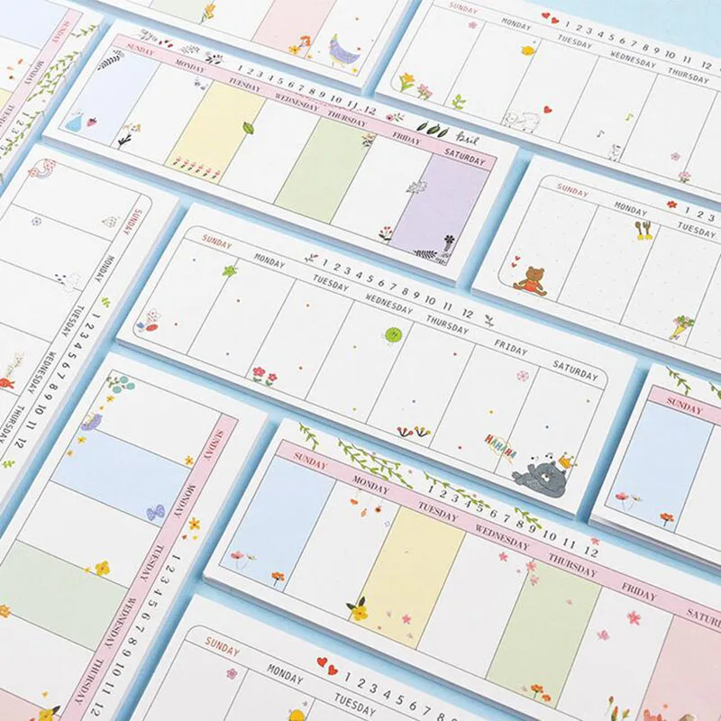 Creative Scratchpad Weekly Plan Card Wooks Cute Paper Scissors Stickers Notes Stickers Paper Stationery Supply Notebook
Creative Scratchpad Weekly Plan Card Wooks Cute Paper Scissors Stickers Notes Stickers Paper Stationery Supply Notebook