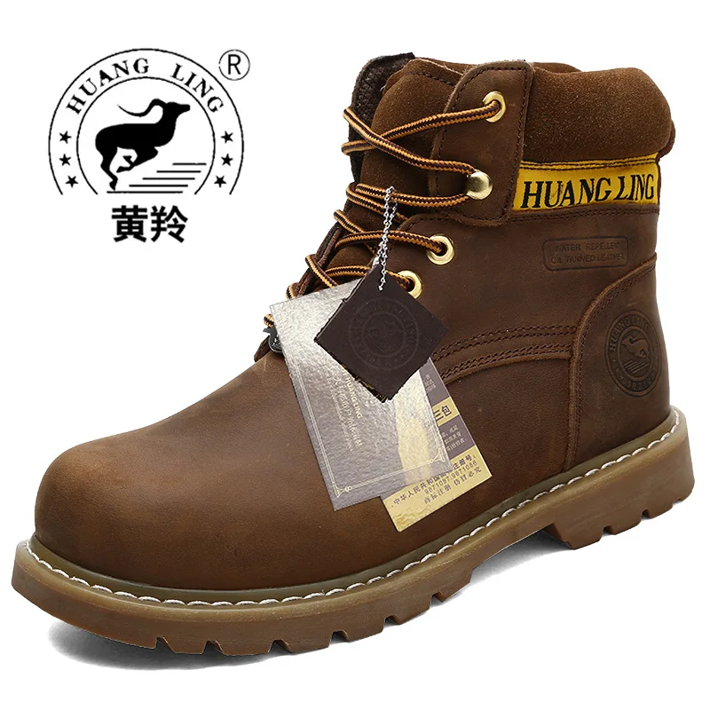 HUANGLING Men's Boot Winter Kick Worker Boots Martin Boots Men's England Cowhide Outdoor Worker Boot Hight-top Big Head Shoes
HUANGLING Men's Boot Winter Kick Worker Boots Martin Boots Men's England Cowhide Outdoor Worker Boot Hight-top Big Head Shoes