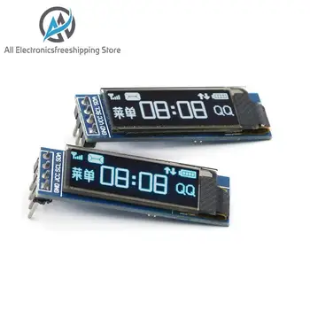 0.91 inch OLED module 0.91" white blue OLED 128X32 OLED LCD LED Display Module 0.91" IIC Communicate
0.91 inch OLED module 0.91" white blue OLED 128X32 OLED LCD LED Display Module 0.91" IIC Communicate