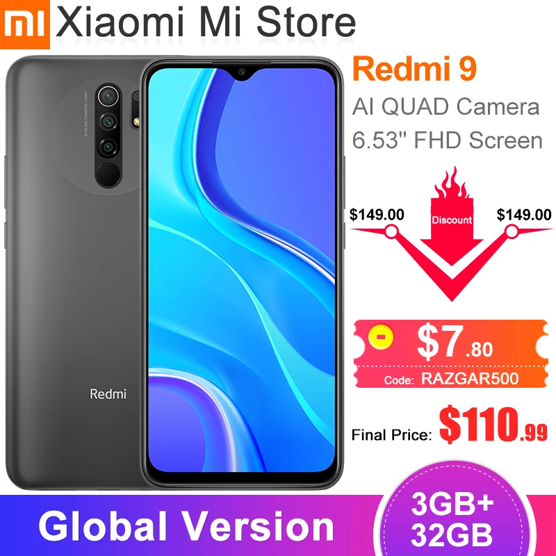 Xiaomi Redmi 8 Глобальная Версия Смартфон