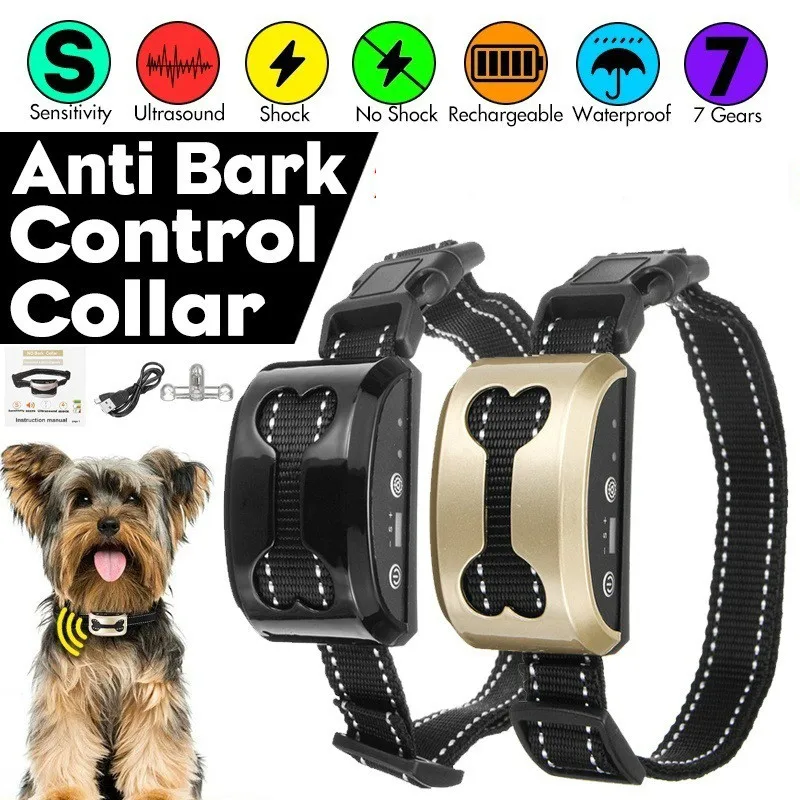 Global Hot Intelligent Ultrasonic Snoring Device Training Drive Electric Shock Anti-pet Traction Collar Waterproof Charging
Global Hot Intelligent Ultrasonic Snoring Device Training Drive Electric Shock Anti-pet Traction Collar Waterproof Charging