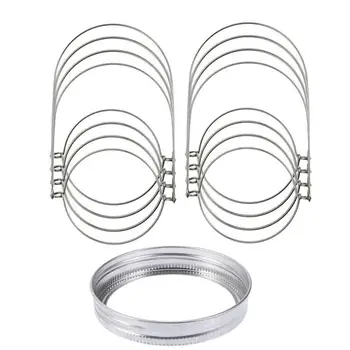 24Pcs Mason Jar Handles Tinplate Wire Hanger Mason Jar Hangers Mason Jar Lifting Yoke With Mason Jar Lid Ring
24Pcs Mason Jar Handles Tinplate Wire Hanger Mason Jar Hangers Mason Jar Lifting Yoke With Mason Jar Lid Ring