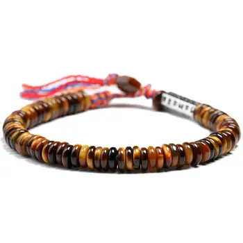 Tibetan Buddhist OM Charm Bracelets Gem Tiger Eye's Beads Gifts For Women Handmade Lucky Jewelry 6MM 
Tibetan Buddhist OM Charm Bracelets Gem Tiger Eye's Beads Gifts For Women Handmade Lucky Jewelry 6MM