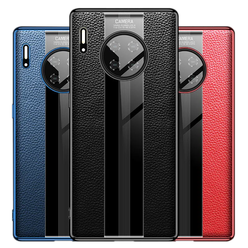 For Huawei Mate 30 Pro Case Genuine Leather Phone Cover For Huawei Mate 30 Porsche RS Case Luxury Cowhide Glossy Edge Glass Bag
For Huawei Mate 30 Pro Case Genuine Leather Phone Cover For Huawei Mate 30 Porsche RS Case Luxury Cowhide Glossy Edge Glass Bag