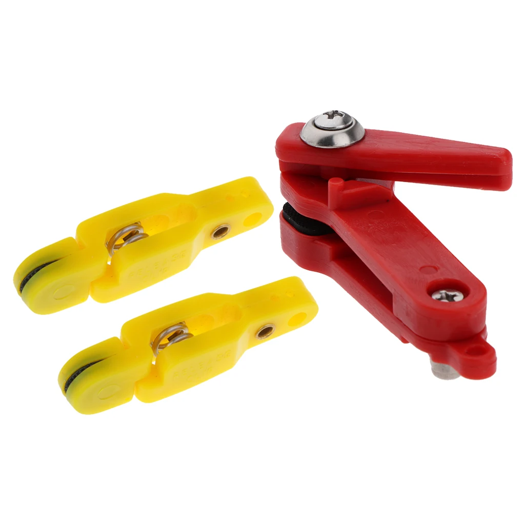 3 Pieces Premium Snap Release Clips for Fishing Line Leader Clips for Offshore Small Boat Kayak Downrigger Trolling
3 Pieces Premium Snap Release Clips for Fishing Line Leader Clips for Offshore Small Boat Kayak Downrigger Trolling