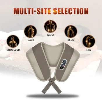 Multi-function U Shape Neck Massage Pain Electric Neck Shoulder Tapping Heating Massager Knocks Cervical Massage Health Care
Multi-function U Shape Neck Massage Pain Electric Neck Shoulder Tapping Heating Massager Knocks Cervical Massage Health Care
