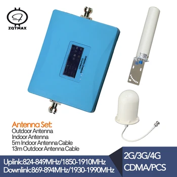 ZQTMAX 2G 3G 4G Signal Booster gsm 850Mhz Repeater UMTS 1900MHz B2 B5 Cellular signal Amplifier cdma pcs with antenna kit
ZQTMAX 2G 3G 4G Signal Booster gsm 850Mhz Repeater UMTS 1900MHz B2 B5 Cellular signal Amplifier cdma pcs with antenna kit