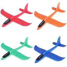 

High Quality EPP Foam Hand Throw Airplane Outdoor Launch Glider Plane Kids Gift Toy 37CM Interesting Toys