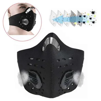 Cycling Mask Sport Face Mask With Filter Activated Carbon PM 2.5 Anti-Pollution Running Cycling Windproof Mask
Cycling Mask Sport Face Mask With Filter Activated Carbon PM 2.5 Anti-Pollution Running Cycling Windproof Mask
