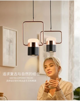 New postmodern led pendant lights plated rose gold wrought iron nordic simple suspension lamp dining room bedroom hanglamp light
New postmodern led pendant lights plated rose gold wrought iron nordic simple suspension lamp dining room bedroom hanglamp light