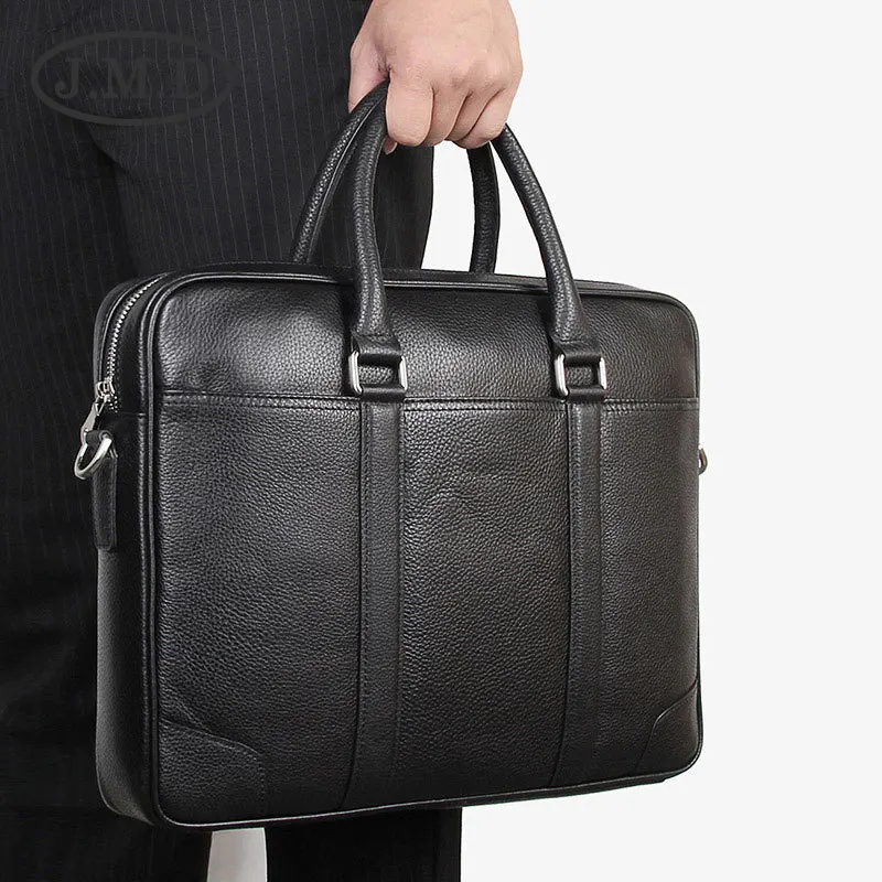 JMD Leather Handbag for Men 14-Inch Computer Bag Business Simple Men's Bag Single Main Bag Thin Briefcase 7400
JMD Leather Handbag for Men 14-Inch Computer Bag Business Simple Men's Bag Single Main Bag Thin Briefcase 7400