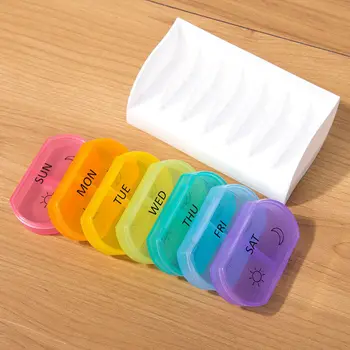 7 Day Weekly Style Morning Night Pill Holder Storage Organizer Plastic Container Case Portable Travel Pill Box
7 Day Weekly Style Morning Night Pill Holder Storage Organizer Plastic Container Case Portable Travel Pill Box