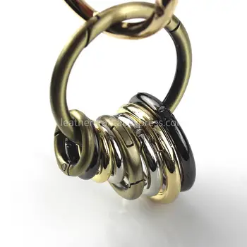 Metal spring gate O Ring Openable Keyring Leather Craft Bag belt strap buckle trigger snap clasp clip connector DIY accessory
Metal spring gate O Ring Openable Keyring Leather Craft Bag belt strap buckle trigger snap clasp clip connector DIY accessory