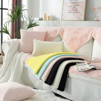 White Plush Sofa Covers for Living Room Winter Faux Rabbit Fur Sofa Towel Seat Mat Solid Color Soft Couch Cover Slipcover
White Plush Sofa Covers for Living Room Winter Faux Rabbit Fur Sofa Towel Seat Mat Solid Color Soft Couch Cover Slipcover
