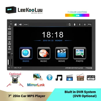 LeeKooLuu Double Din Car Stereo Radio 7" Touch Screen Universal Car Multimedia Player Bluetooth FM Radio Mirrowlink DVR Support
LeeKooLuu Double Din Car Stereo Radio 7" Touch Screen Universal Car Multimedia Player Bluetooth FM Radio Mirrowlink DVR Support