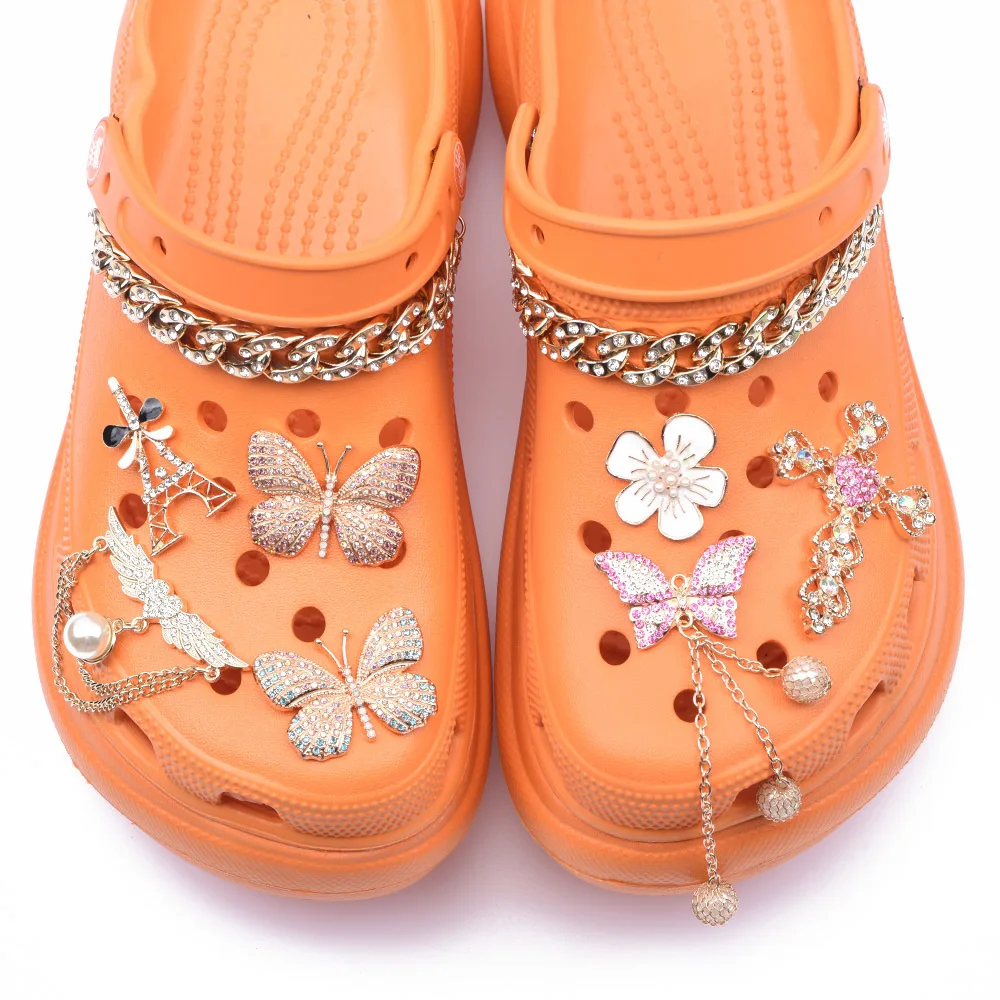 bling croc accessories