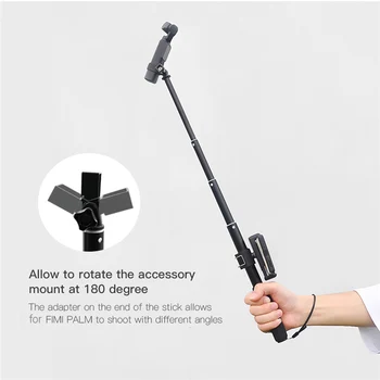 Adjustable Handheld PTZ Camera Selfie Stick Expansion Phone Clip Holder for FIMI PALM Pocket Camera Accessories
Adjustable Handheld PTZ Camera Selfie Stick Expansion Phone Clip Holder for FIMI PALM Pocket Camera Accessories
