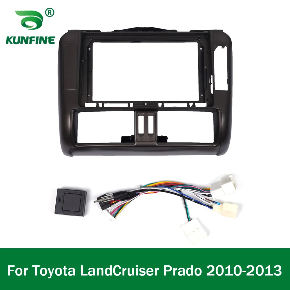 Автомобильный GPS-навигатор, стерео для Toyota LandCruiser Prado 2010, облицовка для радиоприемника, рамка, подходит для 2Din 9-дюймового экрана приборной панели
Автомобильный GPS-навигатор, стерео для Toyota LandCruiser Prado 2010, облицовка для радиоприемника, рамка, подходит для 2Din 9-дюймового экрана приборной панели