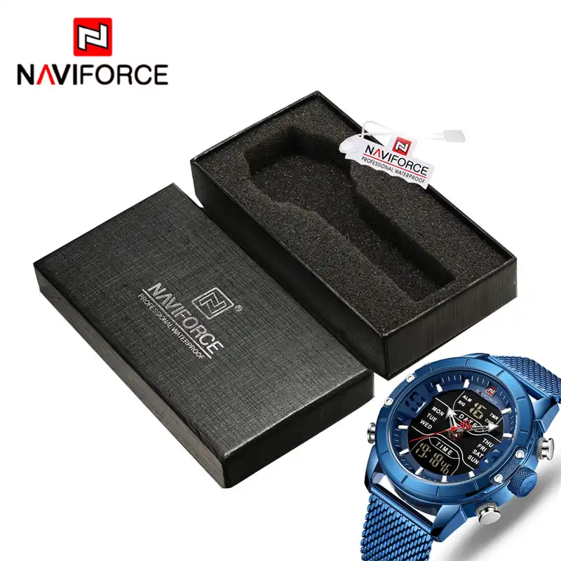 luxury watch display gift box case roll 3 slot wristwatch