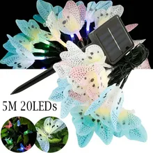 12/20Pc LED Solar Powered Butterfly Fairy String Light Waterproof Garden Lamp With Solar Panel Bracket Outdoor Indoor Home Decor
12/20Pc LED Solar Powered Butterfly Fairy String Light Waterproof Garden Lamp With Solar Panel Bracket Outdoor Indoor Home Decor