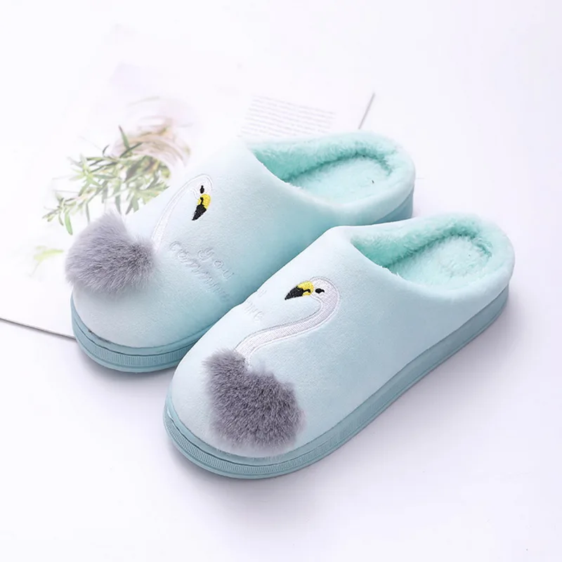 Puimentiua 2019 Cute Animal Flamingo Slippers Winter Warm Slippers Fur Slippers Zapatillas Andar Por Casa Non-Slip Shoes Women
Puimentiua 2019 Cute Animal Flamingo Slippers Winter Warm Slippers Fur Slippers Zapatillas Andar Por Casa Non-Slip Shoes Women