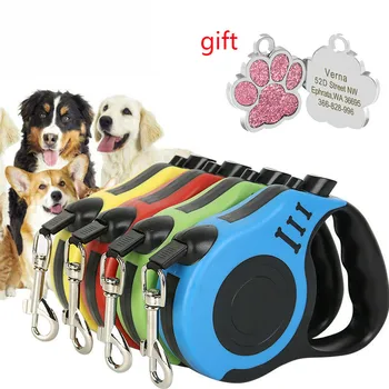 3/5M Durable Leash Automatic Retractable Nylon Cat Lead Extending Puppy Walking Running Lead Roulette for Dogs
3/5M Durable Leash Automatic Retractable Nylon Cat Lead Extending Puppy Walking Running Lead Roulette for Dogs