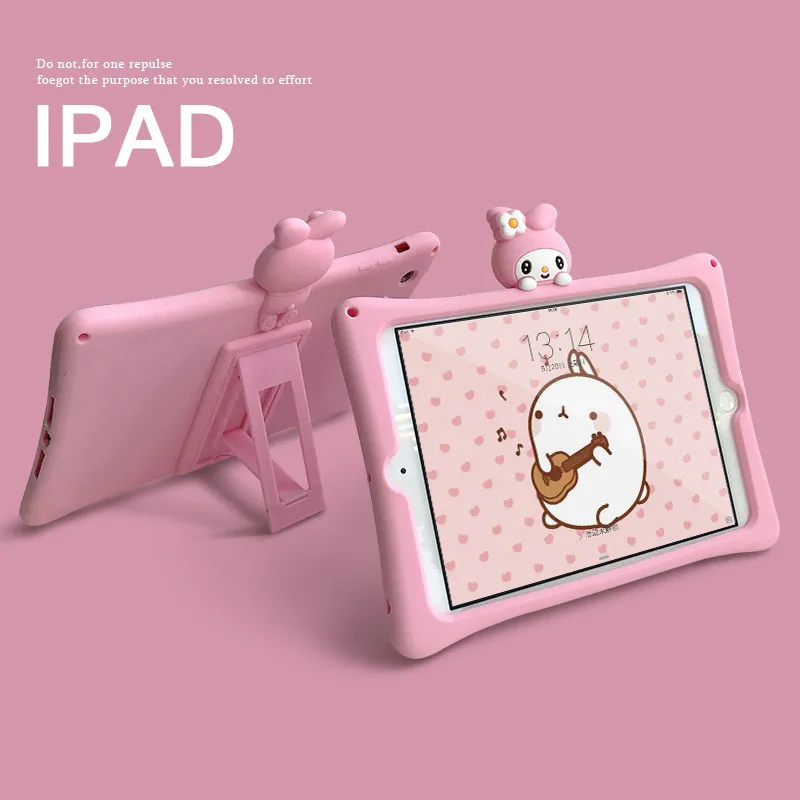 Cute Pink Rabbit Kids Case for IPad 9.7 2018 2017 Pro 9.7 10.5 11 Air 2 3 IPad 2 3 4 Mini 1 2 3 4 5 Silicon Stand Cover Funda
Cute Pink Rabbit Kids Case for IPad 9.7 2018 2017 Pro 9.7 10.5 11 Air 2 3 IPad 2 3 4 Mini 1 2 3 4 5 Silicon Stand Cover Funda