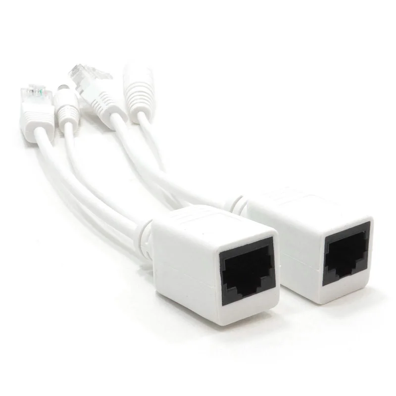 1 Pair Power Over Ethernet Passive POE Injector Splitter Adapter Cable for CCTV Camera VH99
1 Pair Power Over Ethernet Passive POE Injector Splitter Adapter Cable for CCTV Camera VH99
