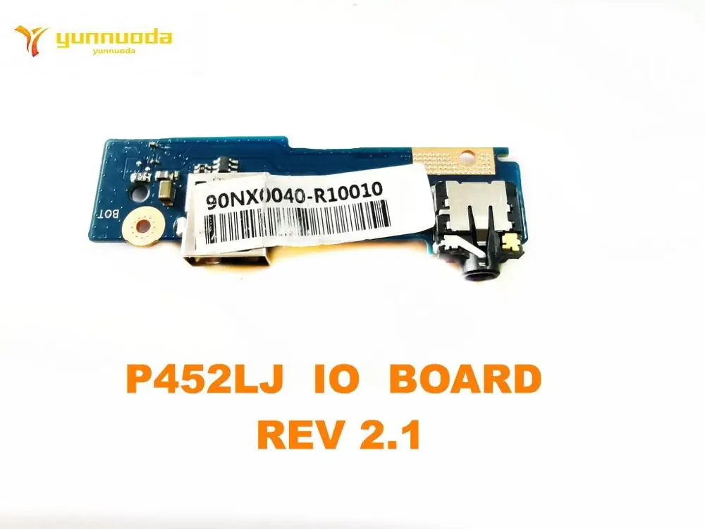 Оригинальный дизайн для ASUS P452LJ звуковая плата USB доска P452LJ плата ввода-вывода REV 2,1 испытанное хорошее Бесплатная доставка 
Оригинальный дизайн для ASUS P452LJ звуковая плата USB доска P452LJ плата ввода-вывода REV 2,1 испытанное хорошее Бесплатная доставка