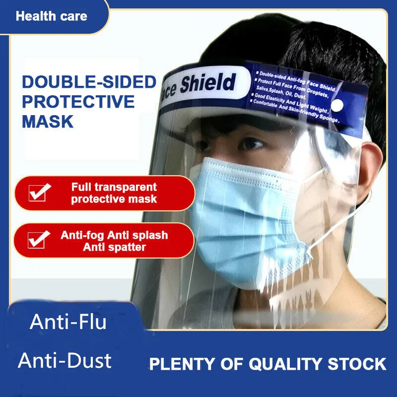 Anti-Spray Full Face Shield Transparent Anti-Infection Mask Clear Flip Up Sun Visor Saety Protection Safety Work Guard
Anti-Spray Full Face Shield Transparent Anti-Infection Mask Clear Flip Up Sun Visor Saety Protection Safety Work Guard