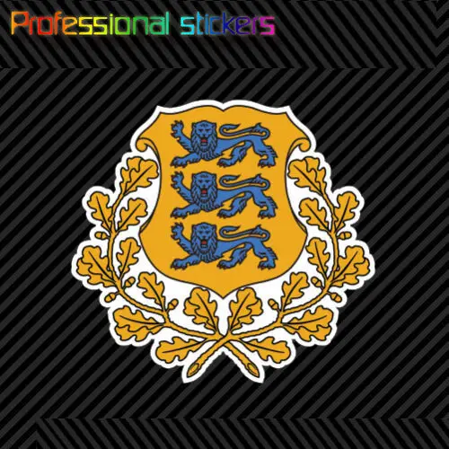 Estonian Coat of Arms Sticker Decal Self Adhesive Vinyl Estonia Flag EST EE Stickers for Cars, Bicycles, Laptops, Motos
Estonian Coat of Arms Sticker Decal Self Adhesive Vinyl Estonia Flag EST EE Stickers for Cars, Bicycles, Laptops, Motos