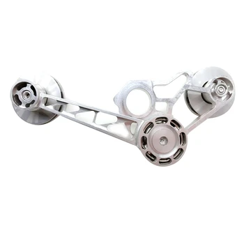 Ultralight Bicycle Rear Derailleur Tensioner 2/6 Speeds Aluminium Alloy Chain Tensioner for Brompton Silver
Ultralight Bicycle Rear Derailleur Tensioner 2/6 Speeds Aluminium Alloy Chain Tensioner for Brompton Silver