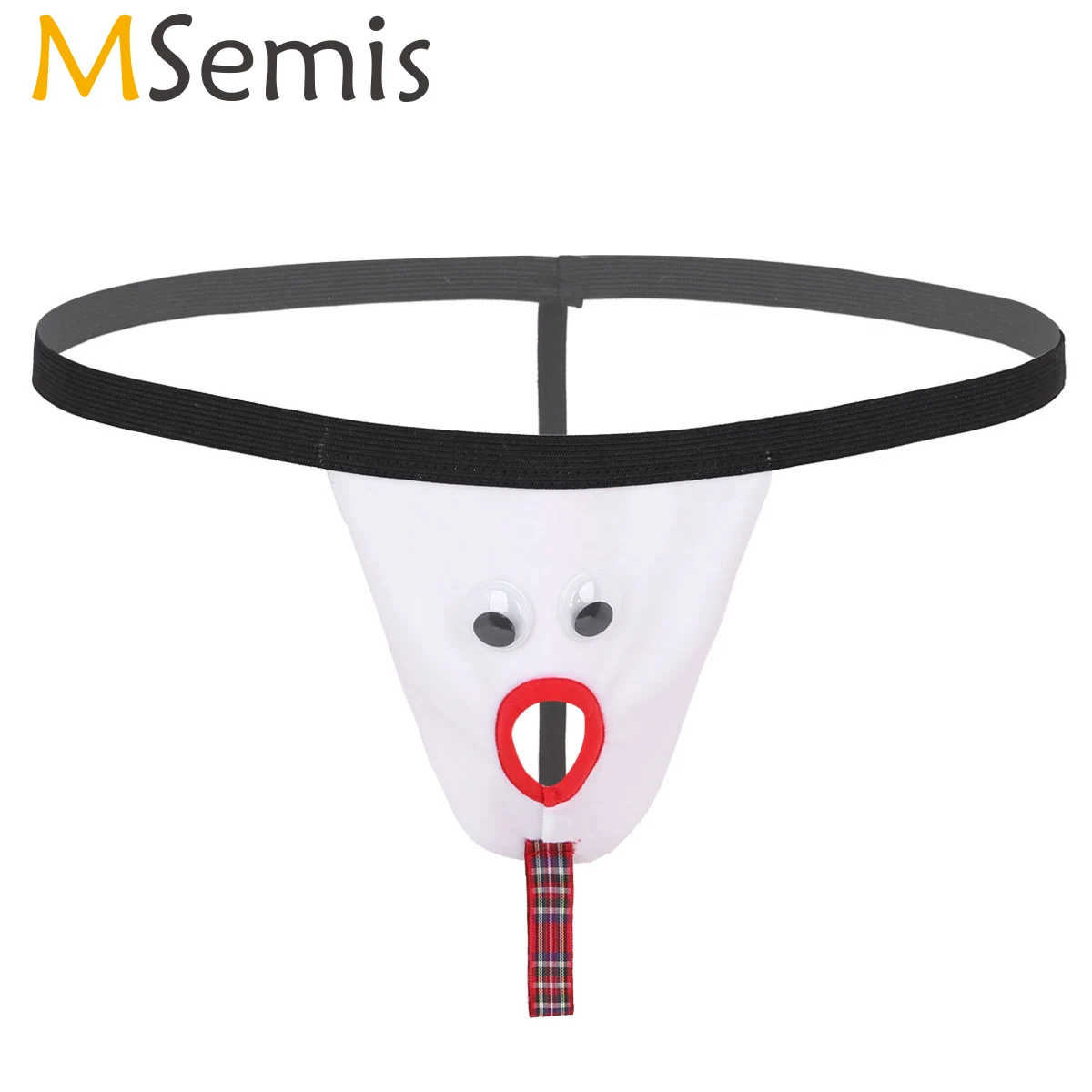 MSemis Men Christmas Snowman Costume G-String Soft Velvet Lingerie Front Hollow Out T-back Thong Brief Cosplay Party Underwear
MSemis Men Christmas Snowman Costume G-String Soft Velvet Lingerie Front Hollow Out T-back Thong Brief Cosplay Party Underwear