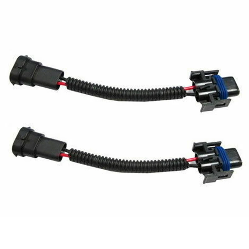 PVC Harness Nylon Wiring Pre-wired 2pcs H11 H8 H9 Headlights Lights Lamp Extension Connector Adapter
PVC Harness Nylon Wiring Pre-wired 2pcs H11 H8 H9 Headlights Lights Lamp Extension Connector Adapter