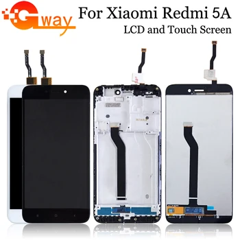 For Xiaomi Redmi 5A/Hongmi 5A/Red Rise 5A LCD Display with Touch Screen Digitizer Replacement with Frame 
For Xiaomi Redmi 5A/Hongmi 5A/Red Rise 5A LCD Display with Touch Screen Digitizer Replacement with Frame
