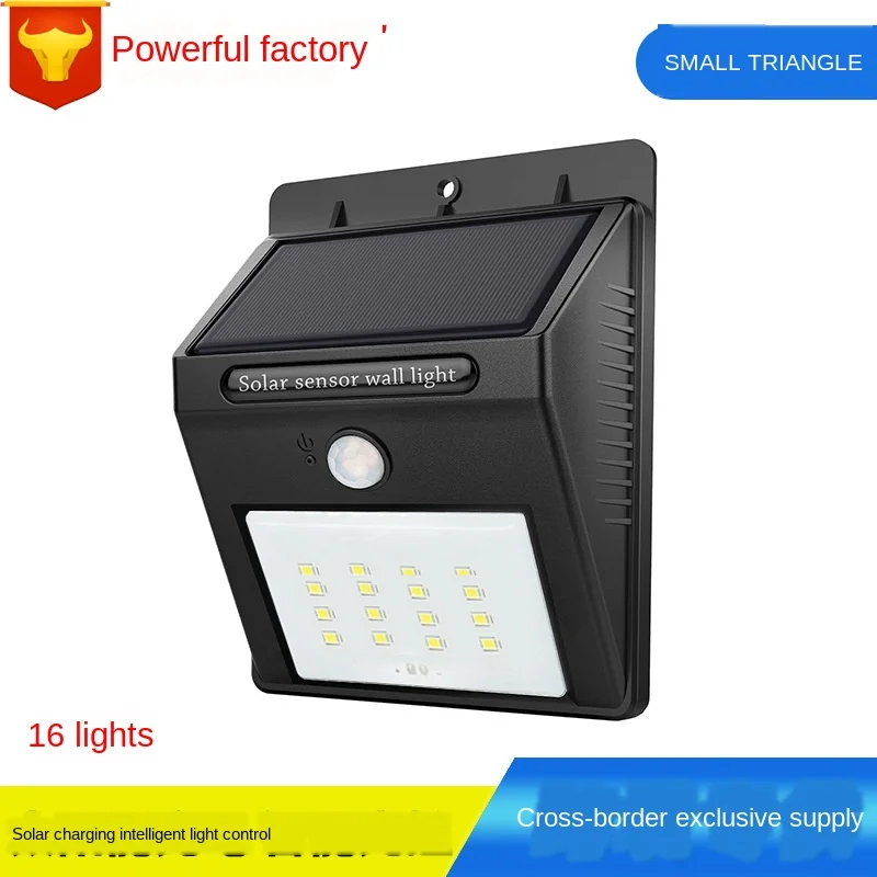 16LED Solar Light Rechargeable Body Sensor Light Outdoor Waterproof Solar Lights for Garden Decoration Home Small Wall Light
16LED Solar Light Rechargeable Body Sensor Light Outdoor Waterproof Solar Lights for Garden Decoration Home Small Wall Light