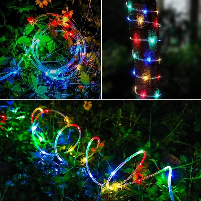 Rope Tube Fairy Garden Lights 10M 100 LEDs Waterproof Fluorescent Lamp And Solar Panel LED Christmas Decoration Lights Outdoor
Rope Tube Fairy Garden Lights 10M 100 LEDs Waterproof Fluorescent Lamp And Solar Panel LED Christmas Decoration Lights Outdoor