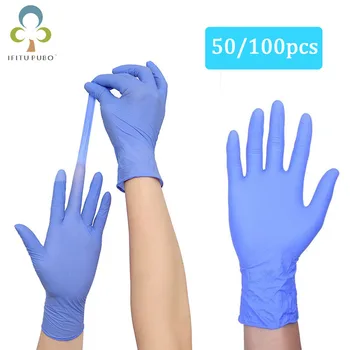 50/100pcs Disposable Gloves Latex Kitchen Cleaning Food Gloves Universal Household Garden Cleaning Gloves Home Clean Rubber ZXH 
50/100pcs Disposable Gloves Latex Kitchen Cleaning Food Gloves Universal Household Garden Cleaning Gloves Home Clean Rubber ZXH