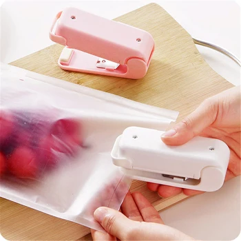 Mini Food Bag Sealing Machine Portable Package Resealer Bag Clip Plastic Package Snake Bag Sealer Sealing Machine Handy Sticker
Mini Food Bag Sealing Machine Portable Package Resealer Bag Clip Plastic Package Snake Bag Sealer Sealing Machine Handy Sticker
