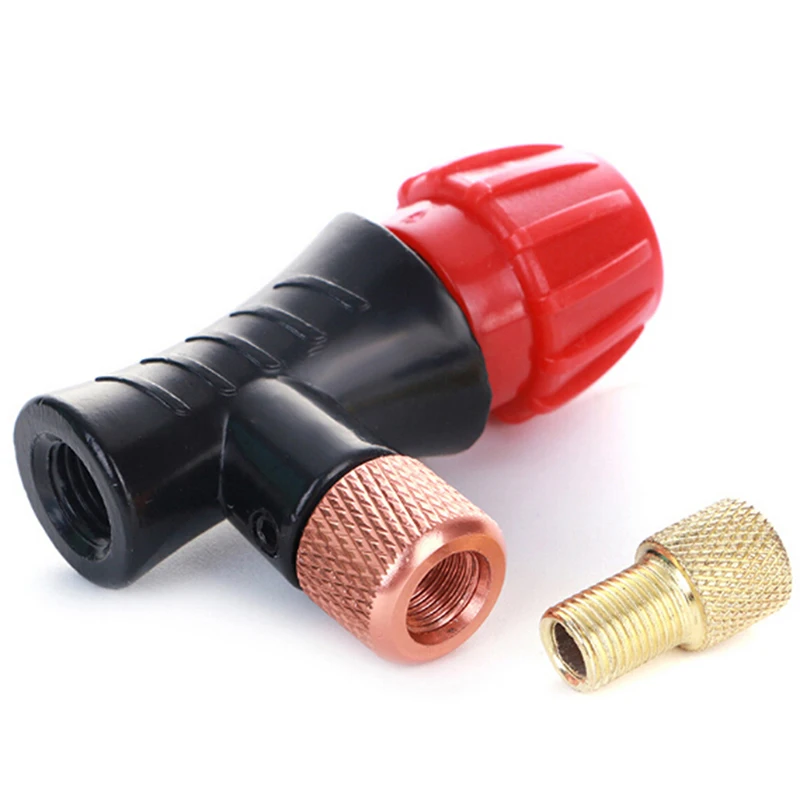 Mini Hand Pump Head Bicycle For CO2 Bottle Schrader Presta Valve Fast inflatable Road MTB Mountain Bike Air Inflator Accessories
Mini Hand Pump Head Bicycle For CO2 Bottle Schrader Presta Valve Fast inflatable Road MTB Mountain Bike Air Inflator Accessories