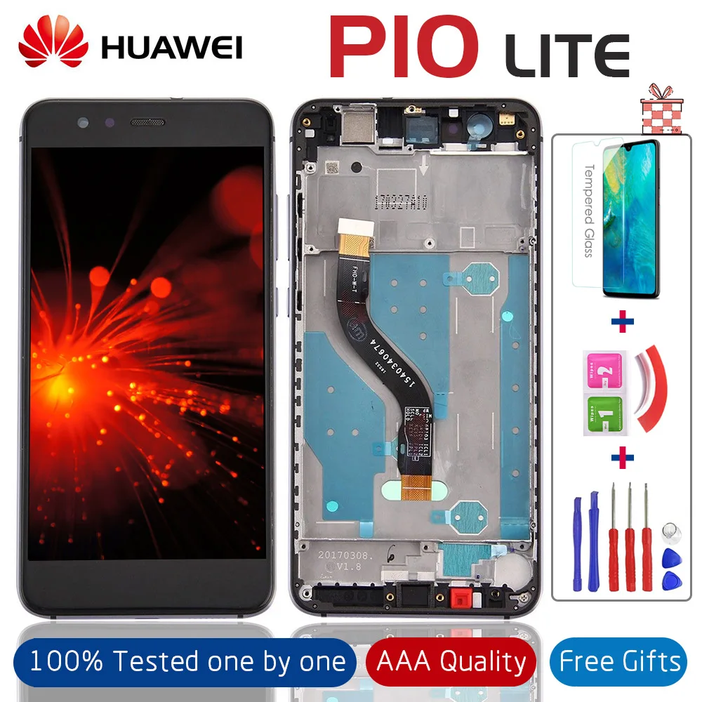 5.2" OEM Quality LCD with Frame for HUAWEI P10 Lite Display Digitizer Screen for P10 Lite WAS-LX1 WAS-LX1A WAS-LX2 WAS-LX3+Gifts 
5.2" OEM Quality LCD with Frame for HUAWEI P10 Lite Display Digitizer Screen for P10 Lite WAS-LX1 WAS-LX1A WAS-LX2 WAS-LX3+Gifts